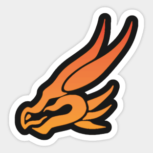 Dragon Head Sticker